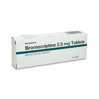 Sopharma Bromocriptin 2,5 mg 30 tabletter.jpg
