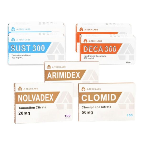 PAKKE MASSE NIVEAU II (INJECTION) A TECH LABS SUSTA+ DECA + PCT (8 UGER)