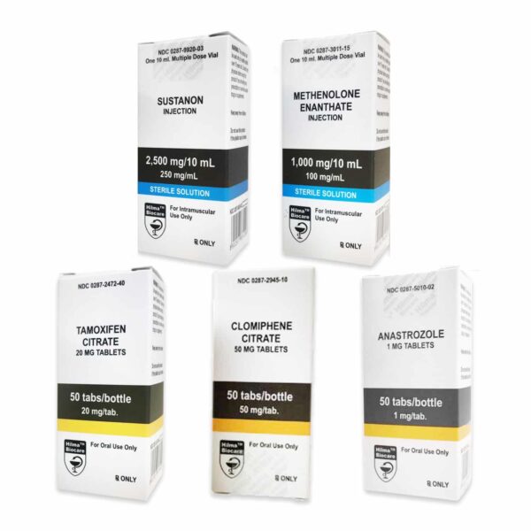 PACK MUSCLE SEC LEVEL I (INJECTION) HILMA SUSTANON + PRIMOBOLAN + PCT (8 UGER)