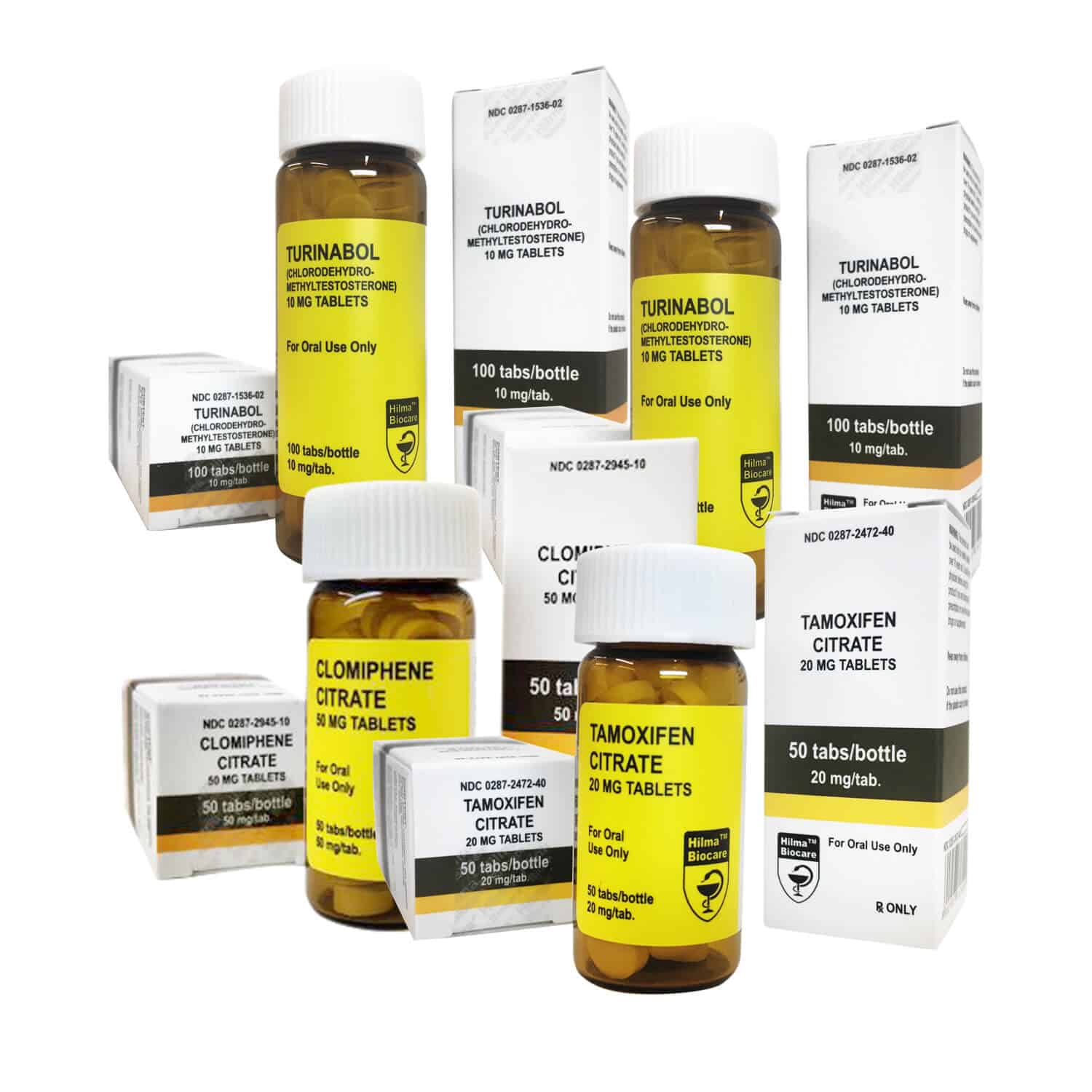 TØR MUSKELPAKKE (ORAL) HILMA TURINABOL + PCT