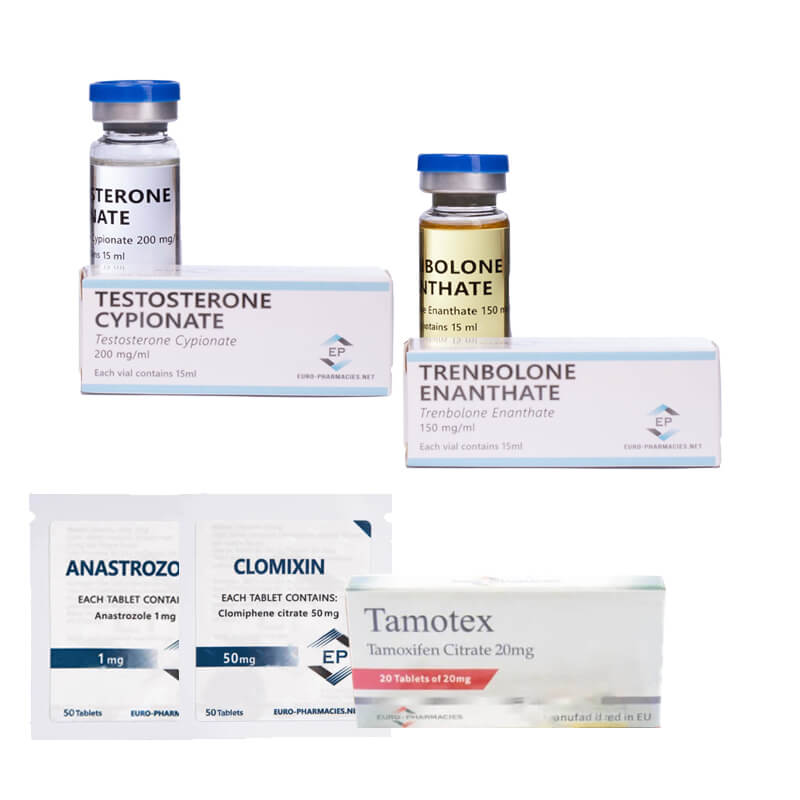 Lean Muscle Gain Pack: Testosteron Cypionate + Trenbolone Enanthate (10 uger) Euro Pharmacies