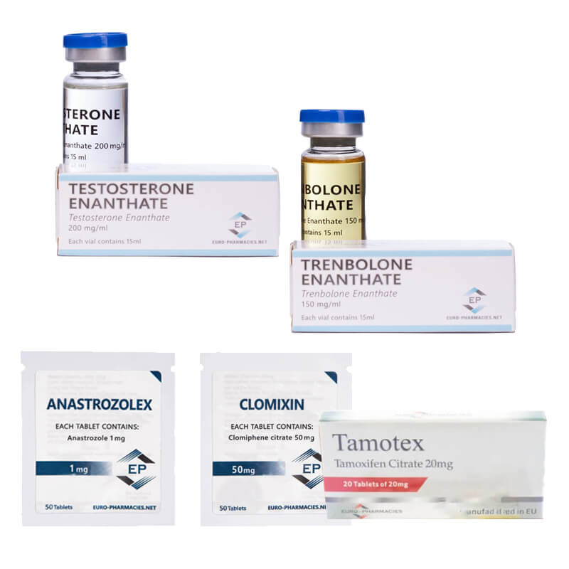 Lean Muscle Gain Pack: Testosteron Enanthate + Trenbolon Enanthate (10 uger) Euro Pharmacies