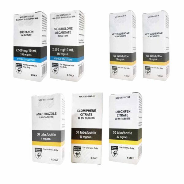 SUSTANON + DECA + DIANABOL INJECT Pakke (8 uger) Hilma