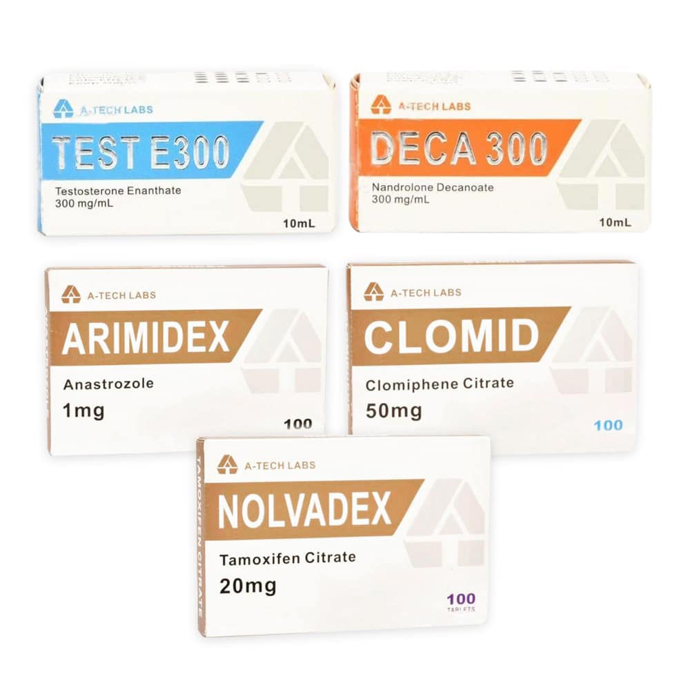 Pakke Prise De Masse (INJECT) Enanthate 250 + DECA (8 uger) A Tech