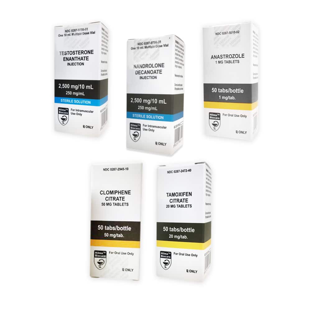 Masseopbygningspakke (INJECT) Enanthate 250 + DECA (8 uger) Hilma