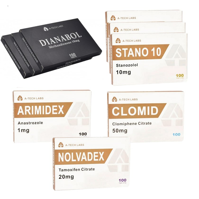 Lean Muscle Gain Pack Orale Steroider Dianabol Winstrol 8 Uger A Tech Labs 1