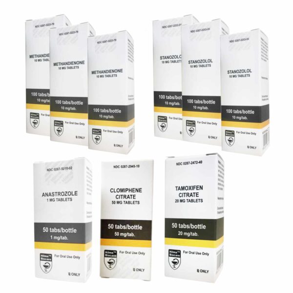 Lean Muscle Gain Pack: Orale steroider Dianabol + Winstrol (8 uger) Hilma