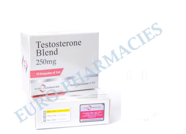 TESTOSTERONBLANDING 250 mg euro amp