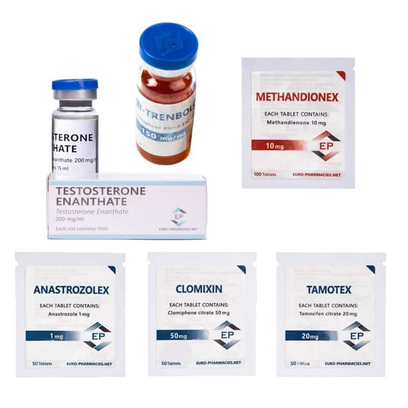 Oral injektion Lean Mass Gain Pack EURO PHARMACIES DIANABOL TEST E TRI TREN 10 uger