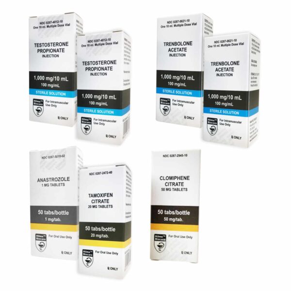 Hilma Lean Muscle Gain Pack: Testosteronpropionat + Trenbergolonacetat + PCT (6 uger)