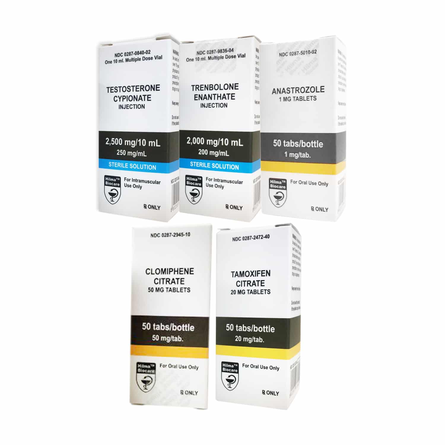 Hilma Lean Muscle Gain Pack: Testosteron Cypionate + Trenbolone Enanthate (10 uger)