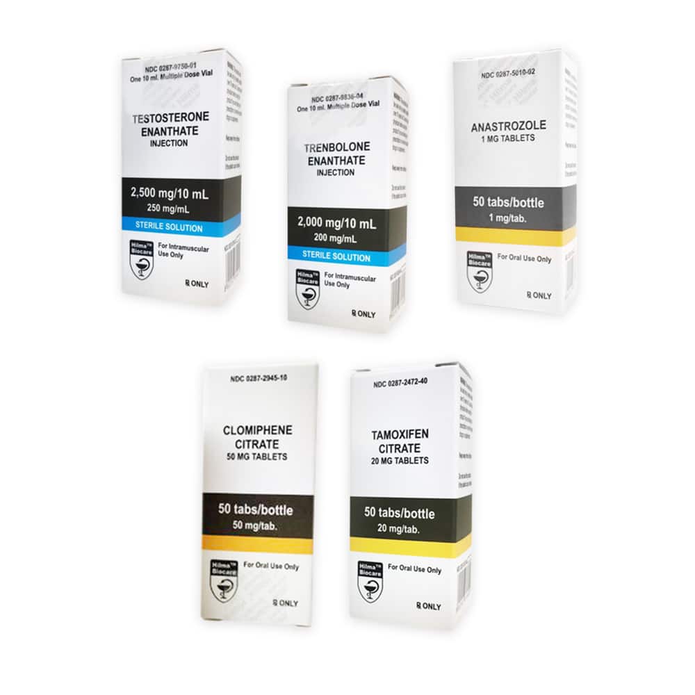 Hilma Lean Muscle Gain Pack: Testosteron Enanthate + Trenbolon Enanthate (10 uger)