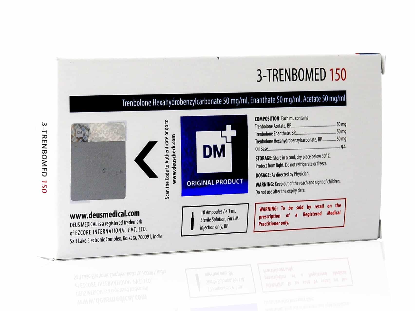 DEUSMEDICAL 3 TRENBOMED 150 RYG
