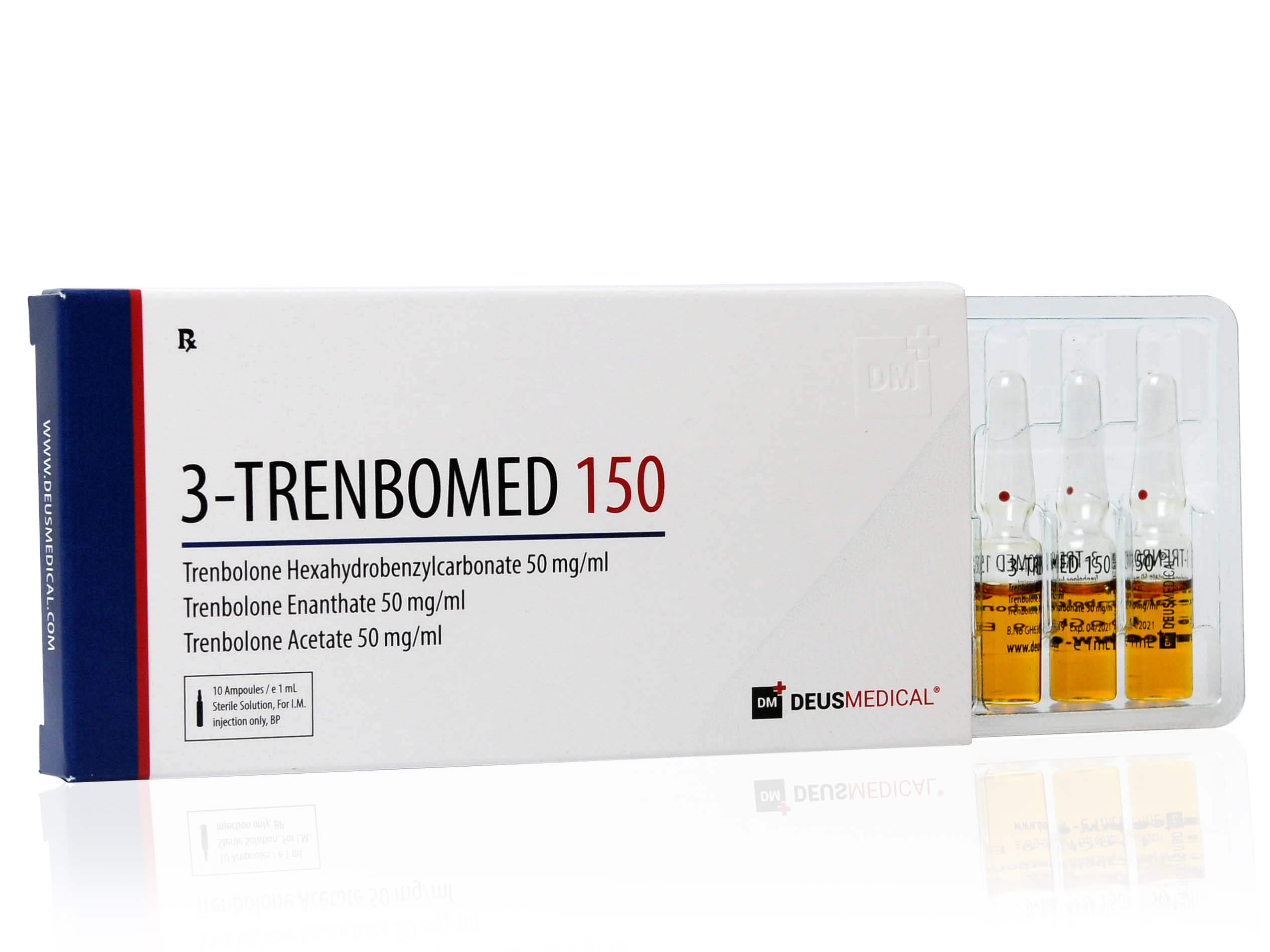 DEUSMEDICAL 3 TRENBEMED 150 FRONT+3AMP