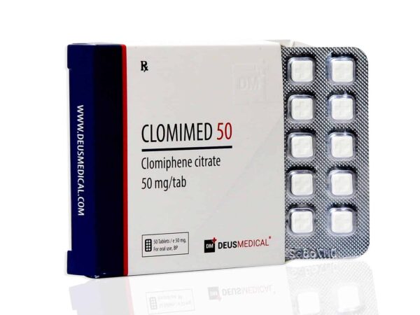 DEUSMEDICAL CLOMIMED 50 FORPAKNINGER + BLISTER