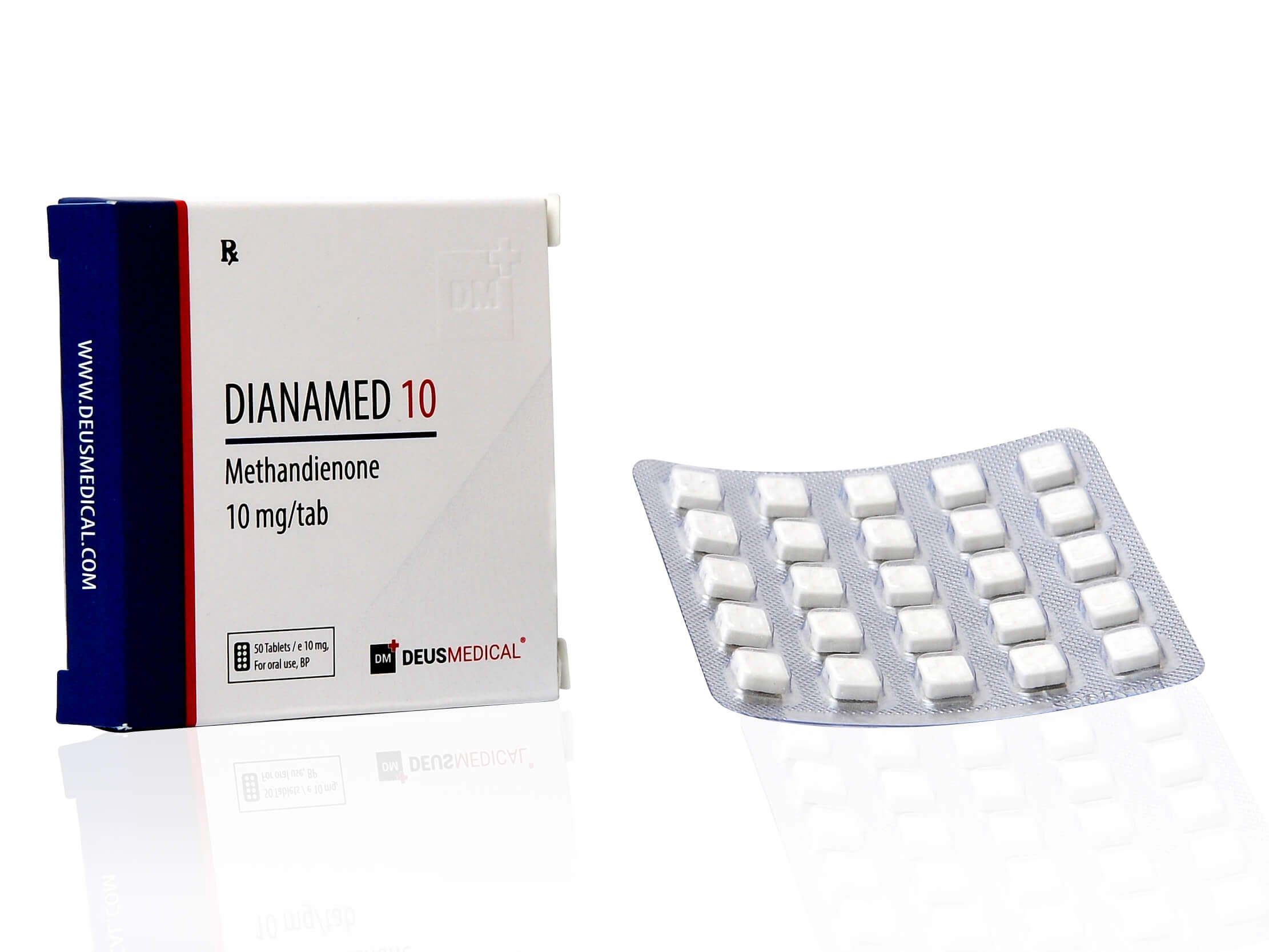 DEUSMEDICAL DIANAMED 10 FORPAKNINGER + BLISTER2