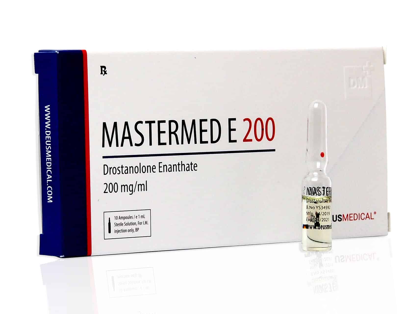 DEUSMEDICAL MASTERMED E 200 FRONT+FORSTÆRKER FRONT