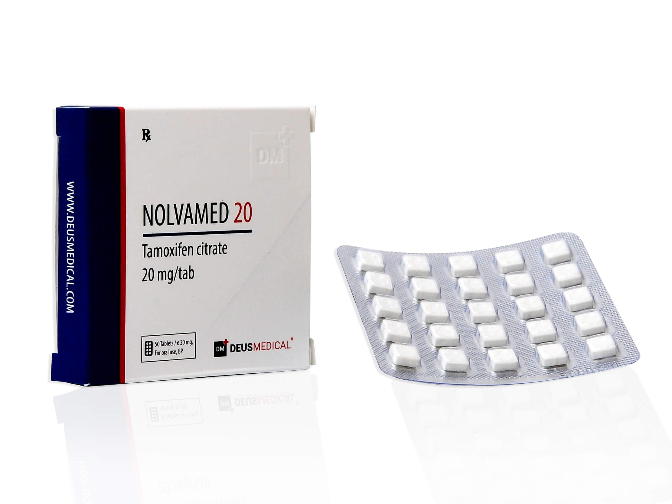 DEUSMEDICAL NOLVAMED 20 FORPAKNINGER + BLISTER2