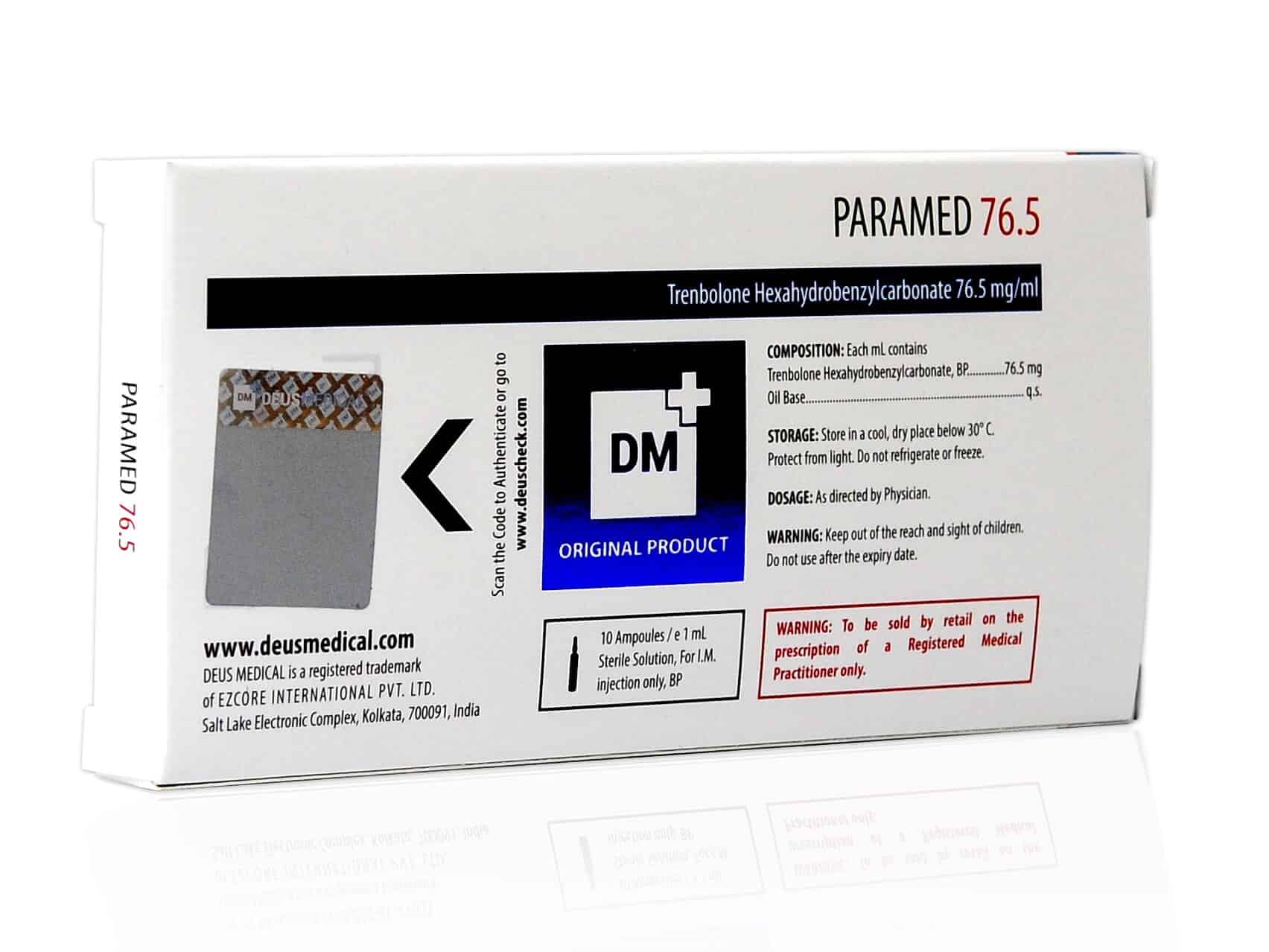 DEUSMEDICAL PARAMEDER 76,5 RYG