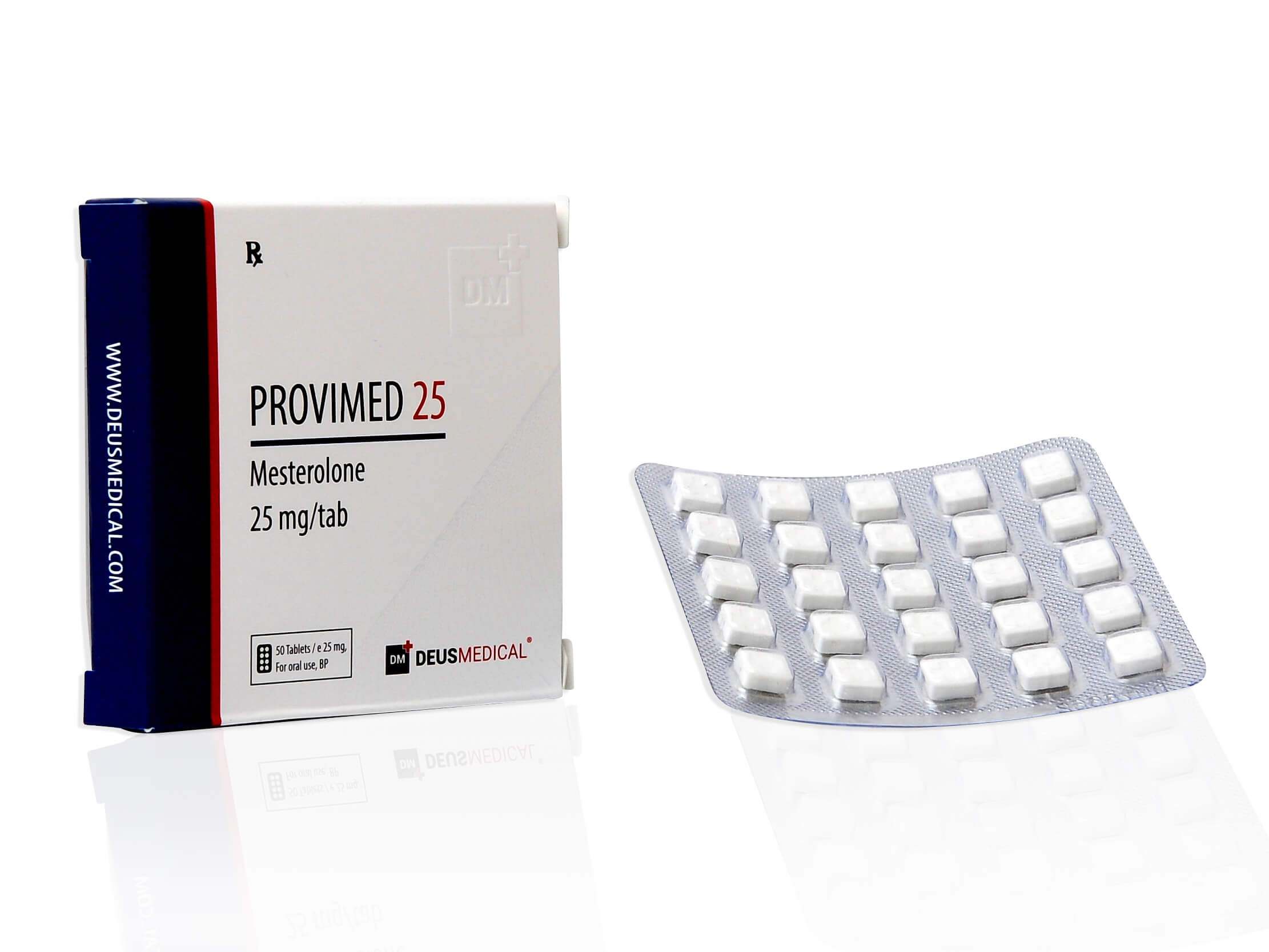 DEUSMEDICAL PROVIMED 25 FORPAKNINGER + BLISTER2