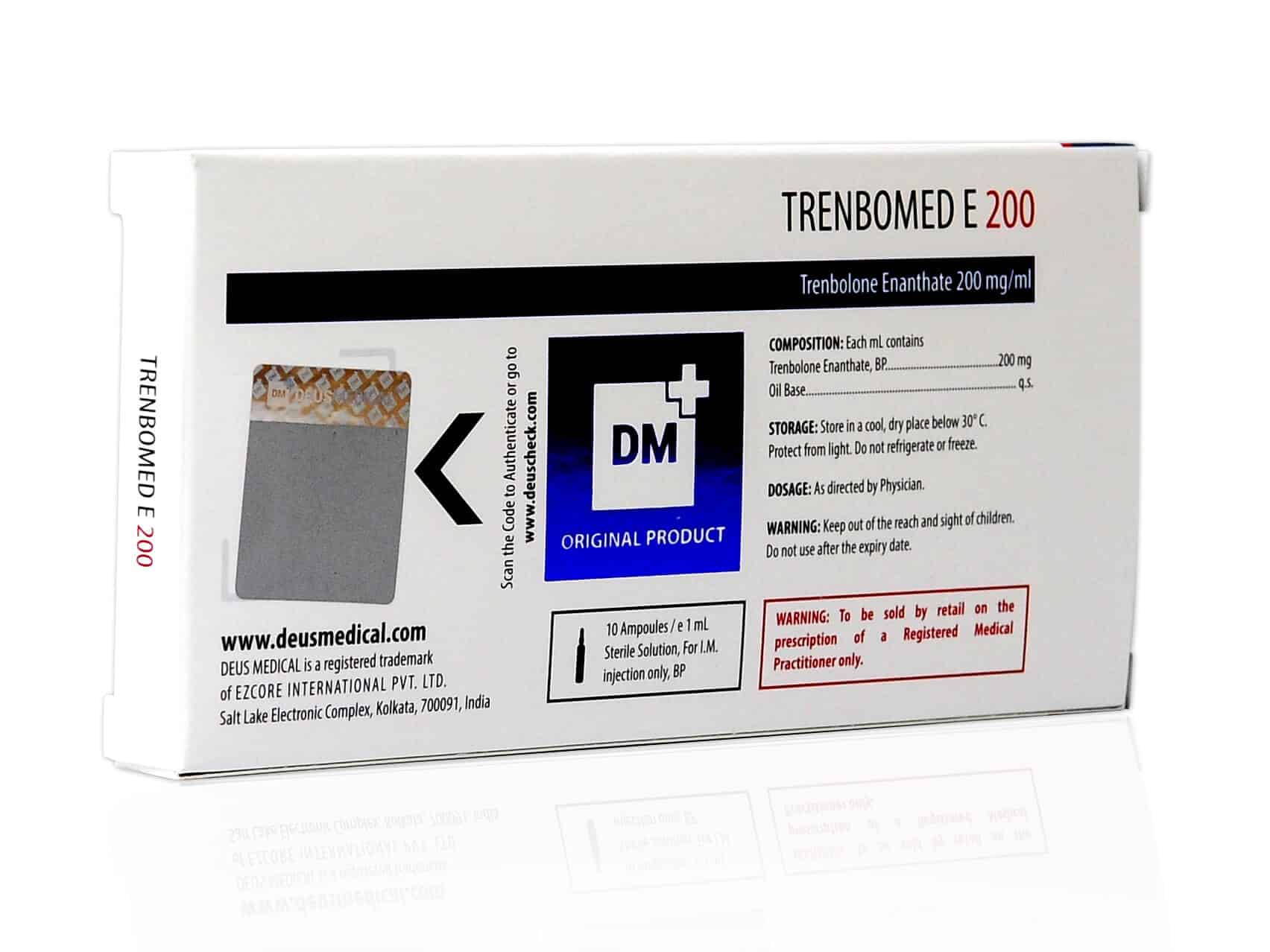 DEUSMEDICAL TRENBOMED E 200 BAG