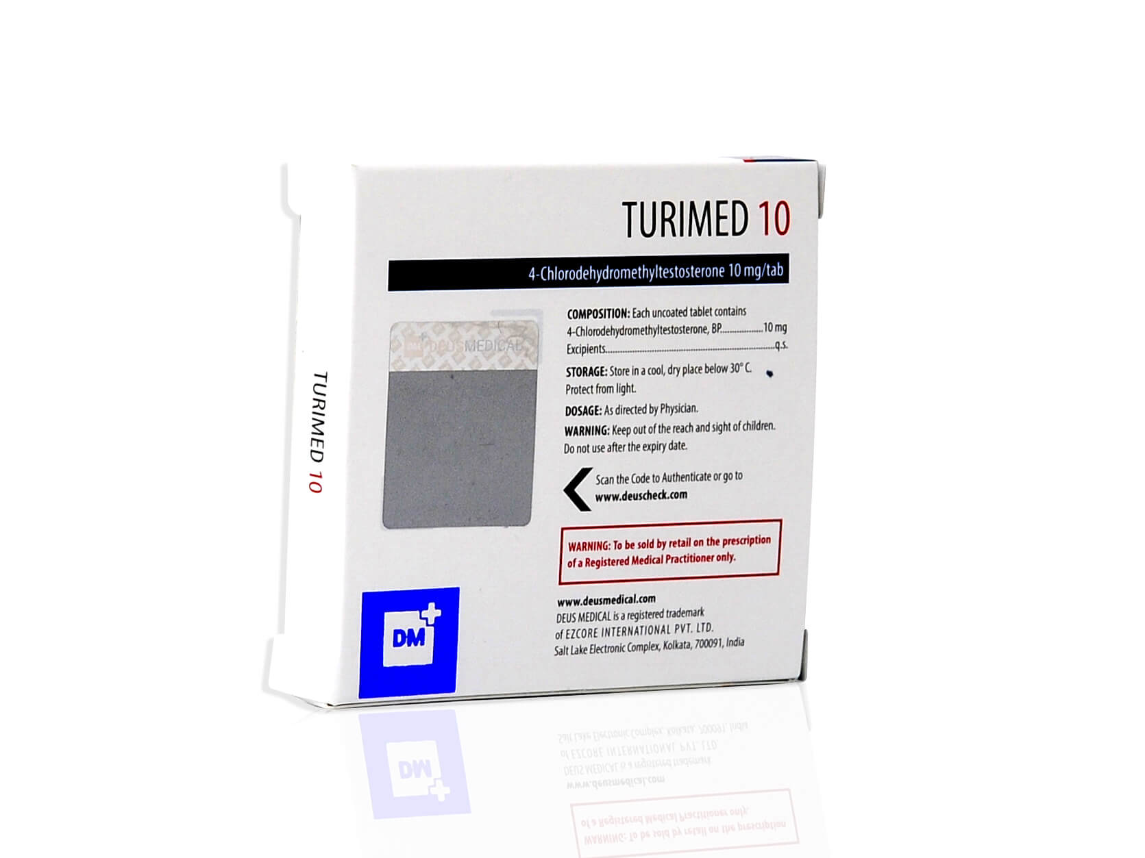 DEUSMEDICAL TURIMED 10 TILBAGE
