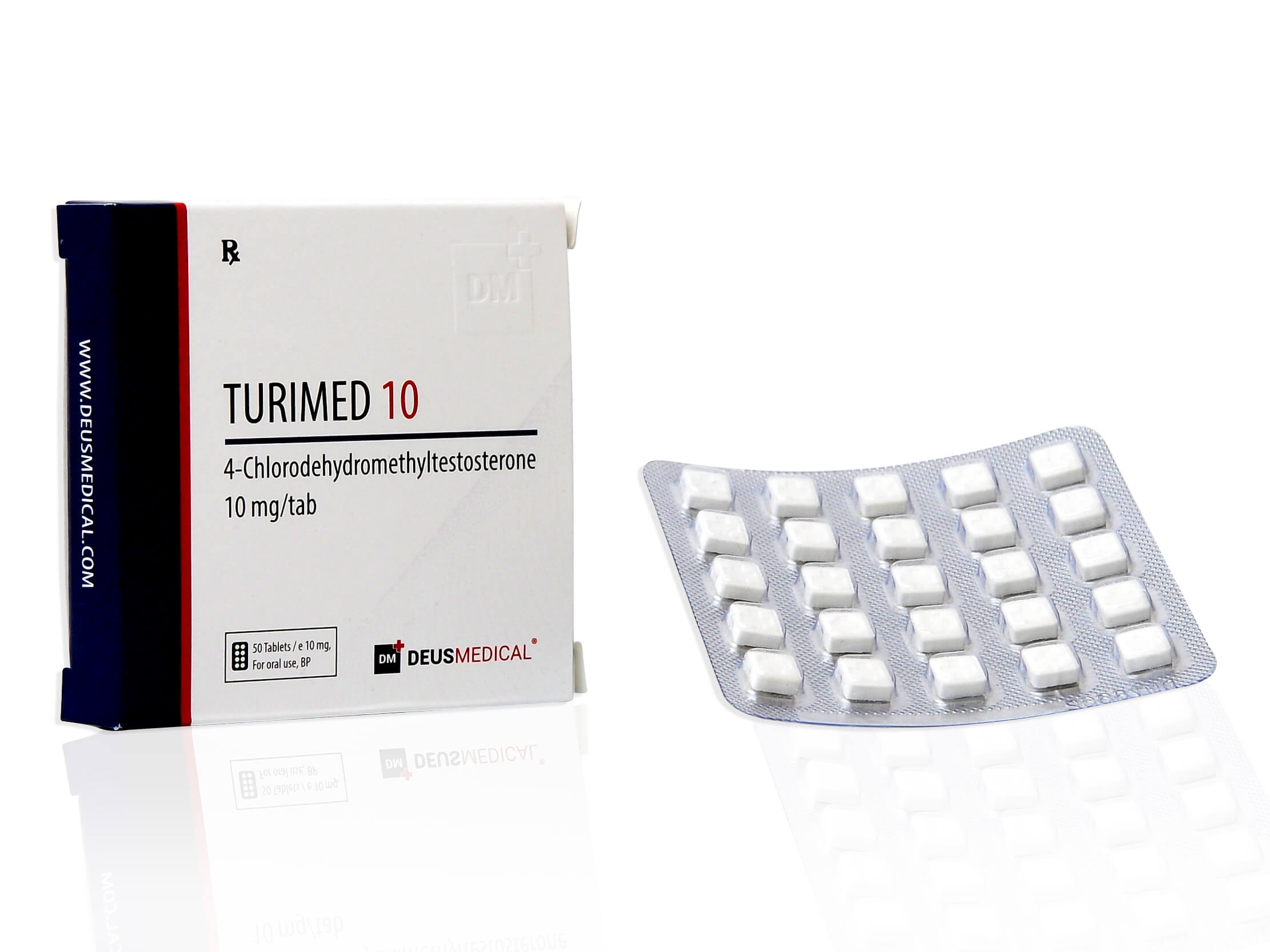 DEUSMEDICAL TURIMED 10 FORPAKNINGER + BLISTER2
