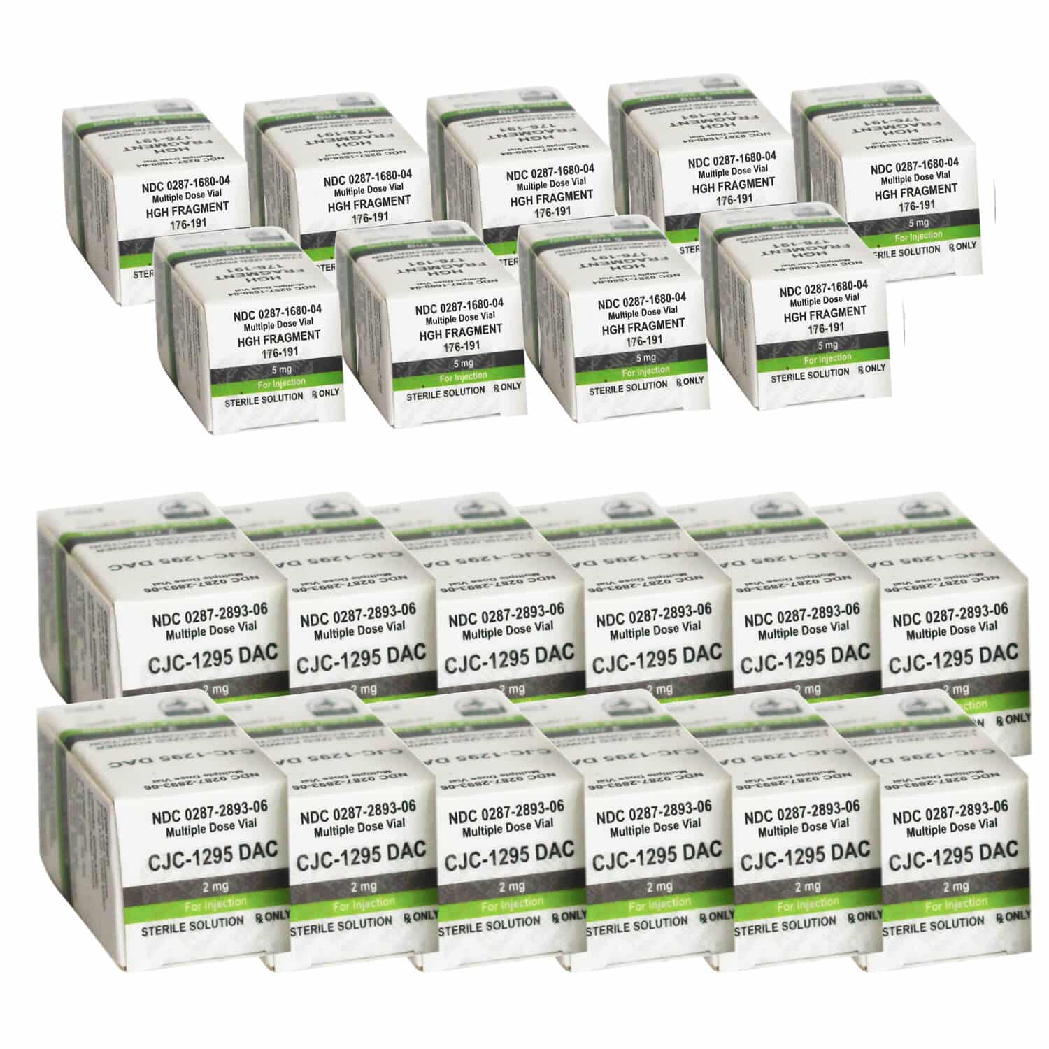 HGH Frag Advanced Weight Loss Peptide Pack CJC 1295 DAC (12 uger) Hilma