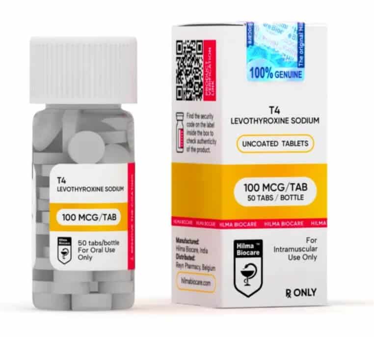 t4 100mcg 50 tabletter hilma