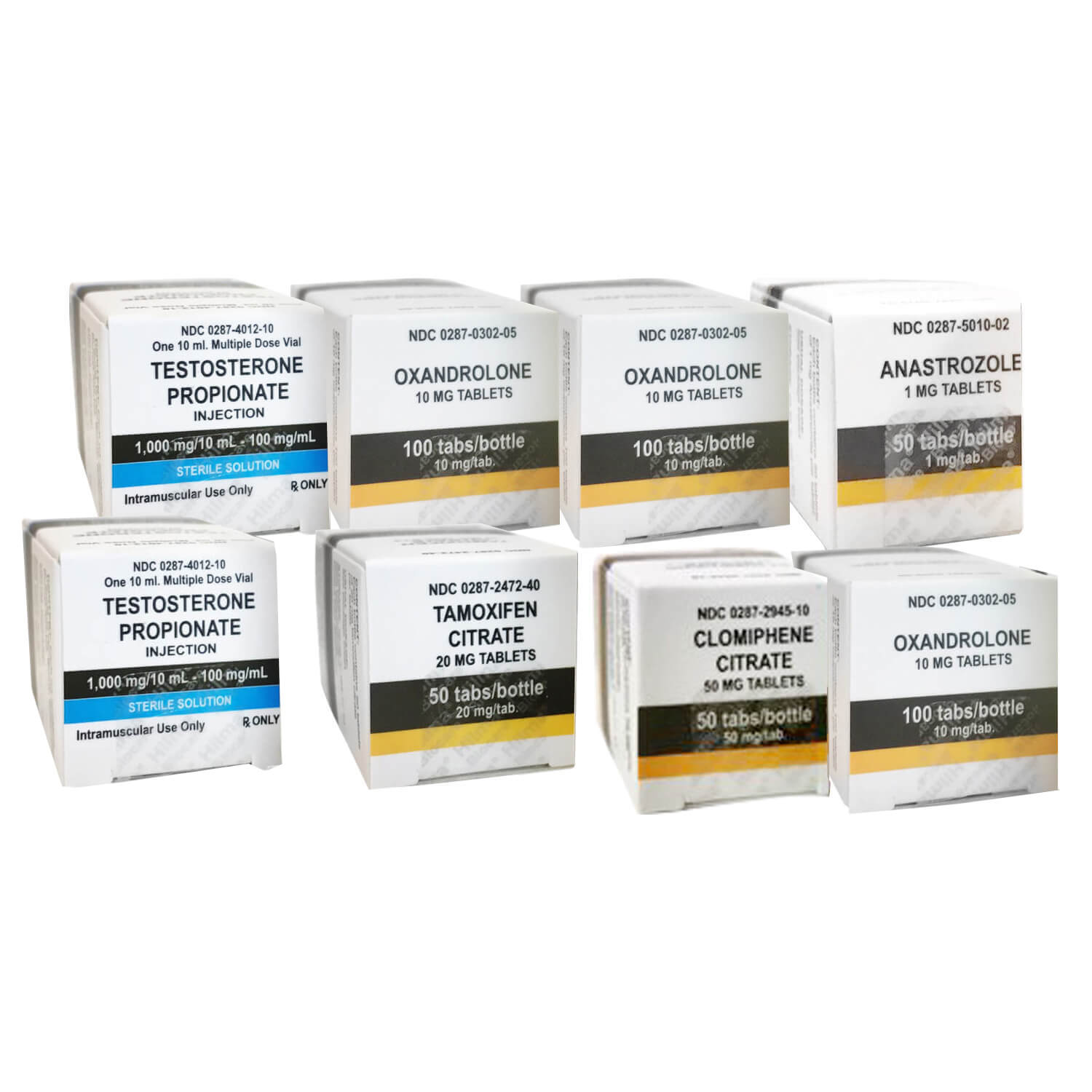 Styrke PTO Pakke Anavar Test P 6 uger Hilma