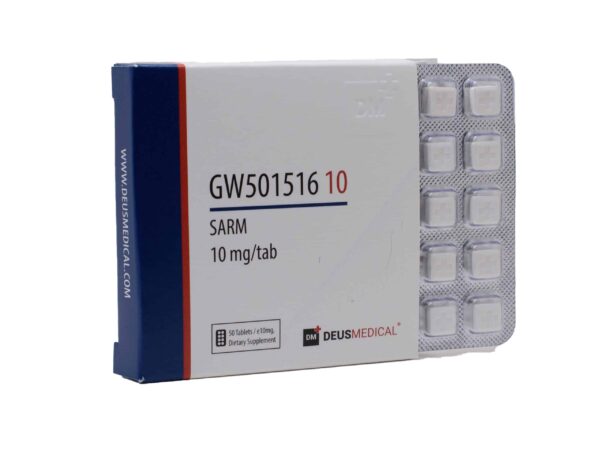 GW501516 10 SARM'er 50 tabletter à 10 mg DEUS MEDICAL