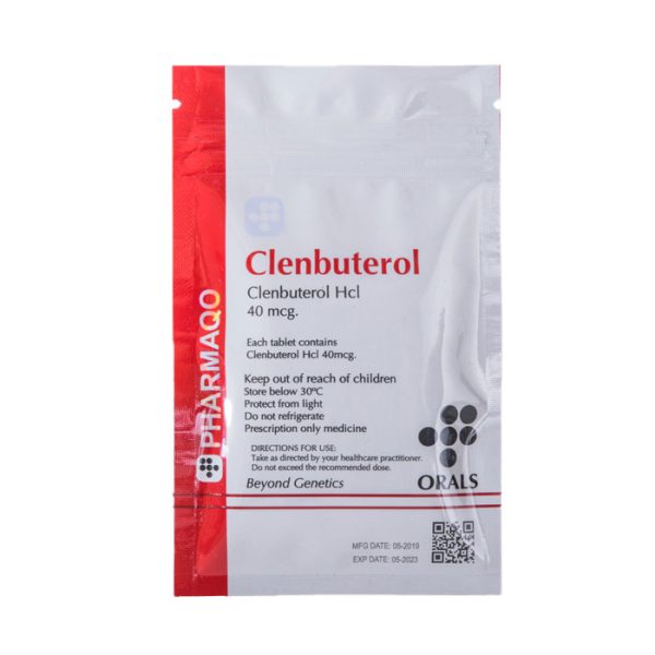 Clenbuterol 40mcg x 100 Clenbuterol 40mcg tabletter 100 tabletter Pharmaqo Labs €47