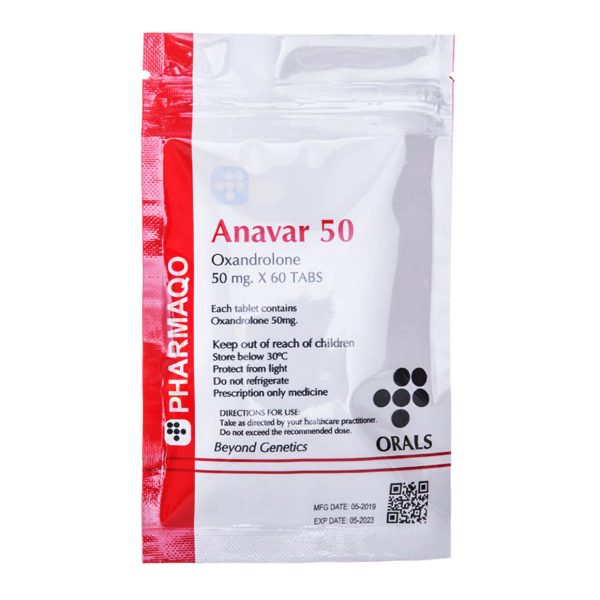 Anavar 50mg x 60 Oxandrolone 50mg tabletter 60 tabletter Pharmaqo Labs