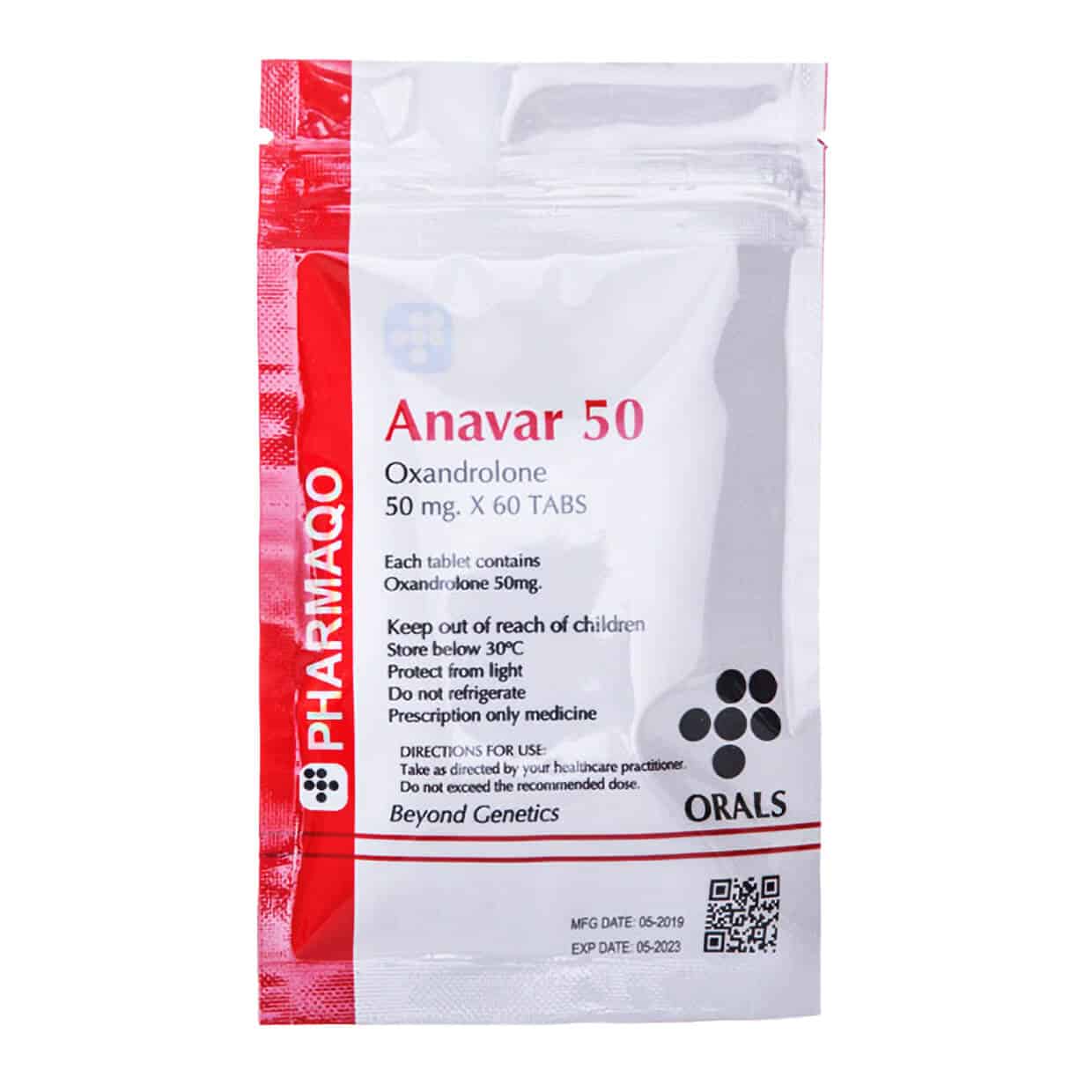 Anavar 50mg x 60 Oxandrolone 50mg tabletter 60 tabletter Pharmaqo Labs
