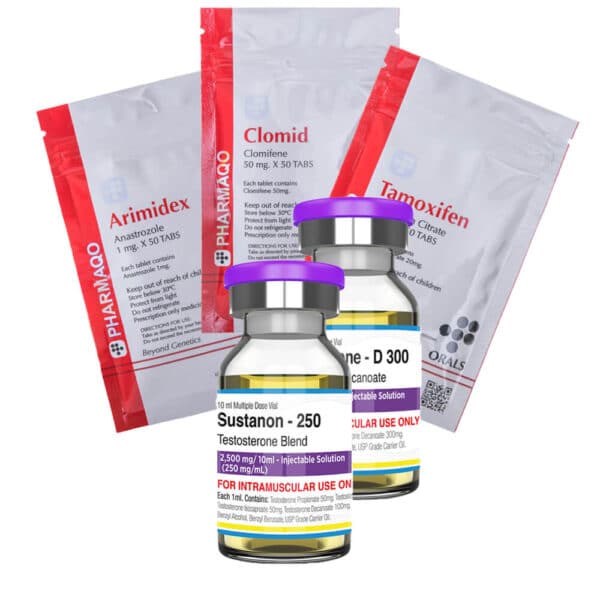 1 Klassisk Mass Gain-pakke 8 ugers Sustanon Deca durabolin-beskyttelse PCT Pharmaqo Labs 600×600