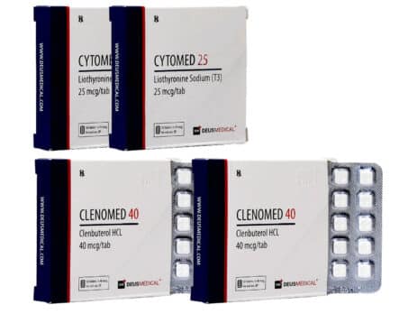 14 vægttabspakke Deus Medical CLENBUTEROL T3 8 uger 463×348