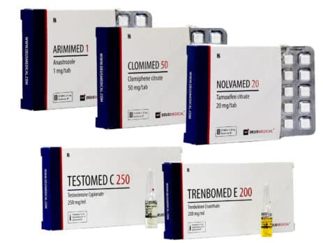 4 NIVEAU I pakke til gain af lean masse INJICÉR TESTOSTERONCYPIONAT TRENBOLONENANTHAT PCT 10 uger Deus Medical 463×348