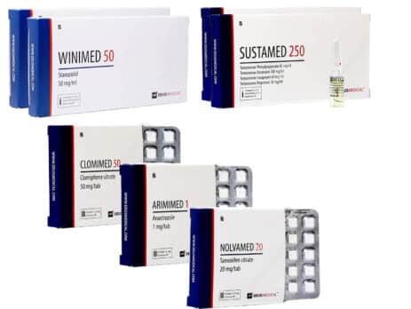 6 LEVEL II lean masse gain pack INJICÉR Sustanon Stanozolol 8 uger Deus Medical 463×348