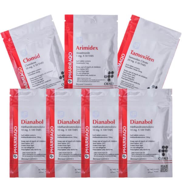 8 pakker med avanceret masseforøgelse DIANABOL PCT 8 uger Pharmaqo Labs 600×600