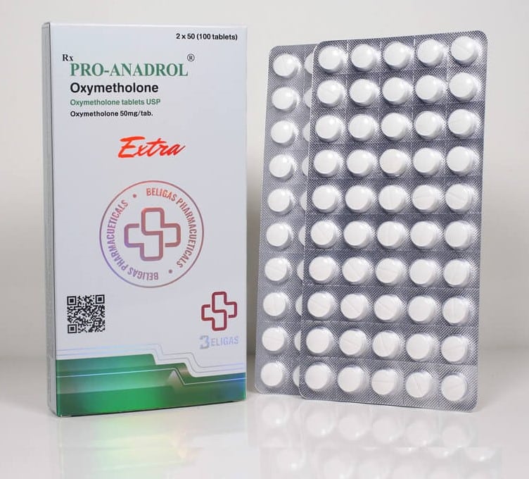 Pro Anadrol (50 mg 100 tabletter) Beligas (international)