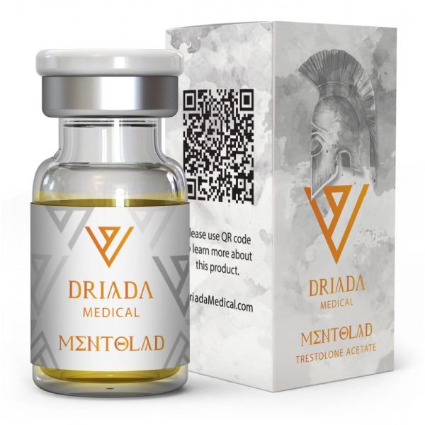 driada medicinsk mentolad trestolonacetat 10ml hætteglas