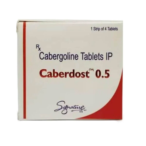 Cabergolin (Dostinex) 0,5 mg (4 piller) Signature