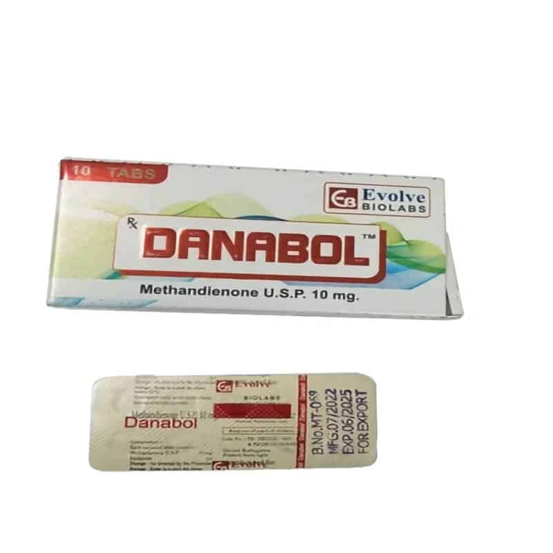 Danabol tabletter (10 piller) Evolve Biolabs