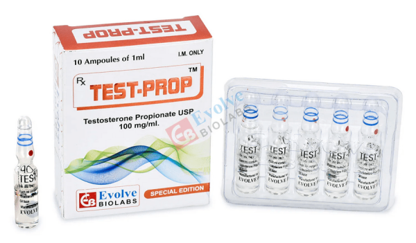 Testosteronpropionat 100 mg/ml (10 x 1 ml ampuller) - Evolve Biolabs