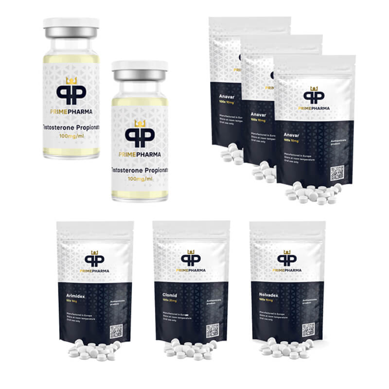Anavar Test P 6-ugers styrkepakke, Prime Pharma orale steroider