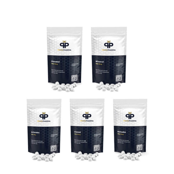 Lean Mass Gain Pack: Orale steroider Dianabol + Winstrol (4 uger) PRIME PHARMA