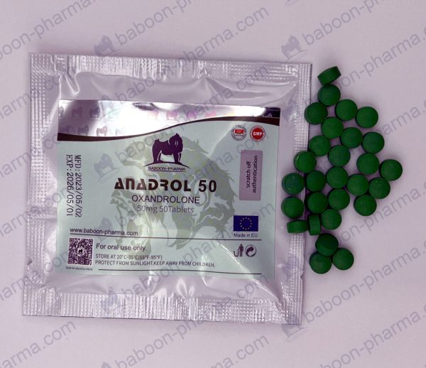 Baboon Pharma Orale tabletter Anadrol 50 1