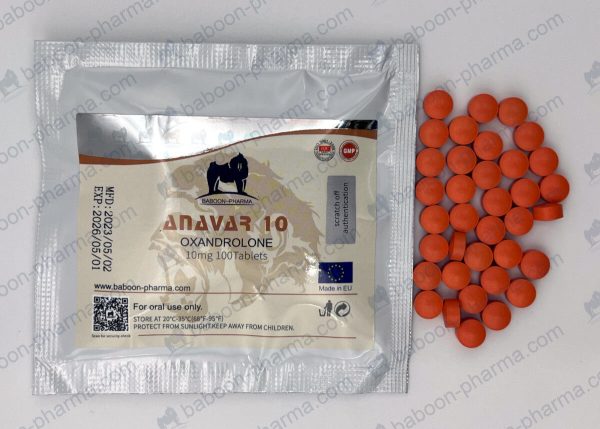 Baboon Pharma Oral tabletter Anavar 10 1