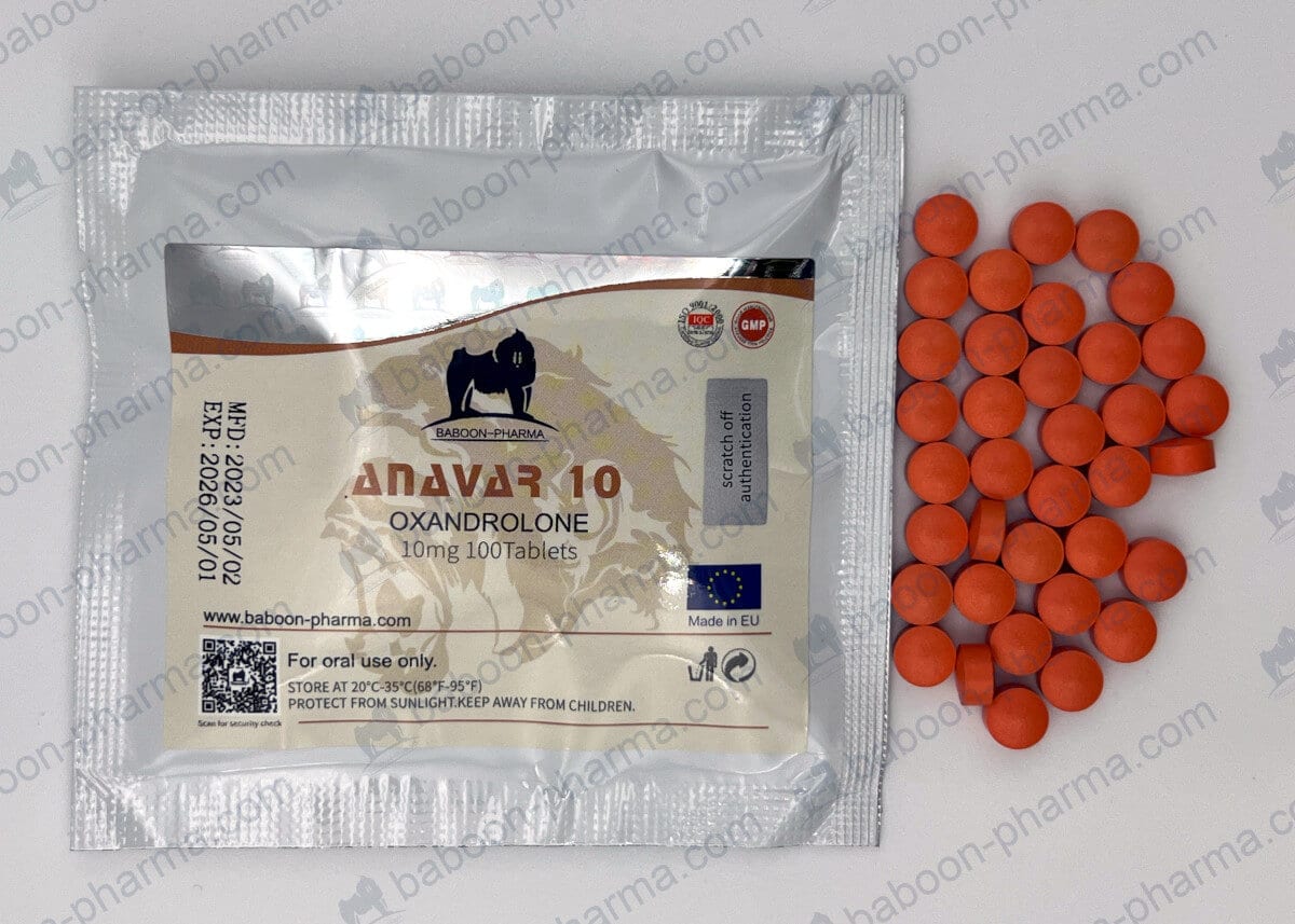 Baboon Pharma Oral tabletter Anavar 10 1