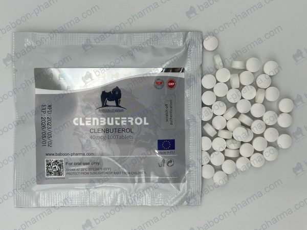 Baboon Pharma Orale tabletter Clenbuterol 40 1